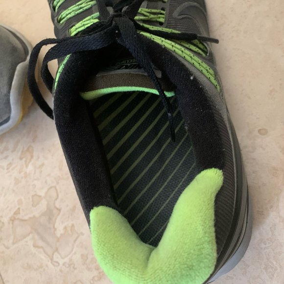 NIKE Lunar Eclipse 3 Shield Sneakers Size 10.5 green and black - Picture 8 of 10